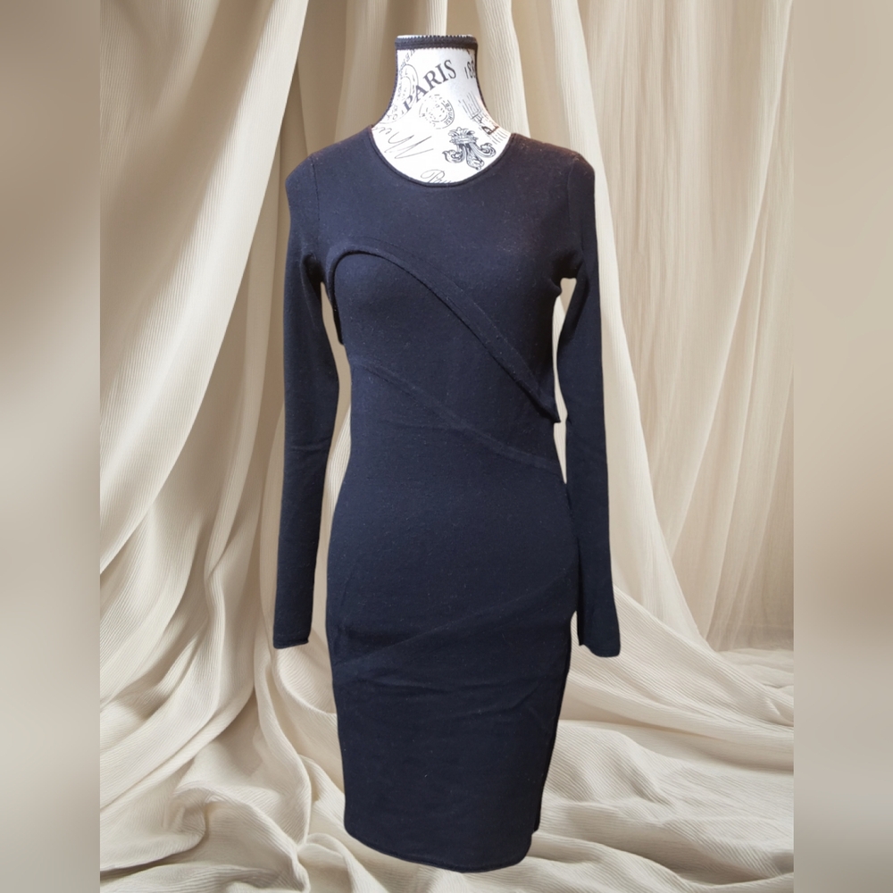 Victoria's Secret merino black dress